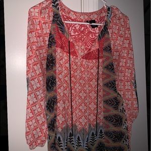 Off the shoulder shirt